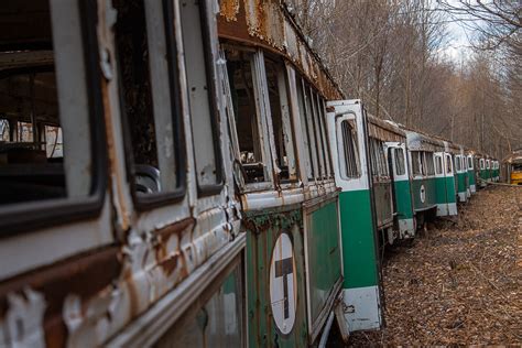 Windber Abandoned Trolley Graveyard