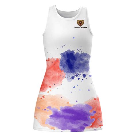 China Custom Sublimation Netball Dress Manufacturers Custom