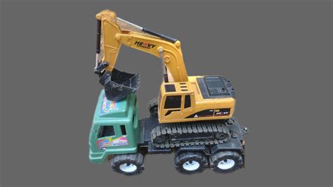 Excavator Rc Menemukan Mainan Excavator Bermain Truck Dan Excavator