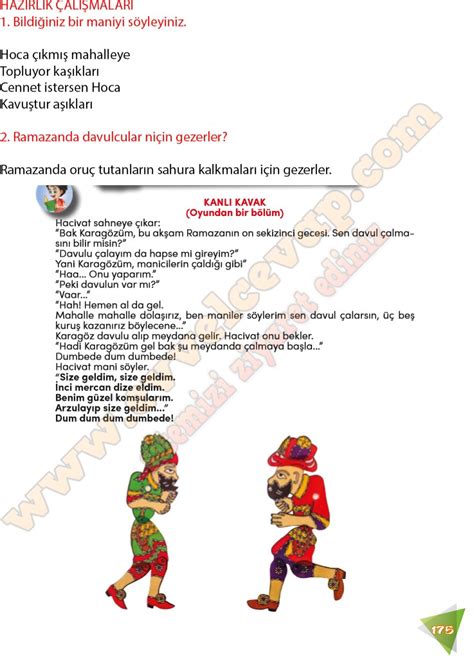 4 Sınıf Türkçe Ders Kitabı Sayfa 175 176 177 178 179 180 181 182