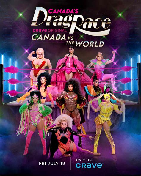 Canadas Drag Race Canada Vs The World Season 2 Cast Revealed