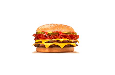 3 Burger King Double Cheese Bacon Xxl Nit