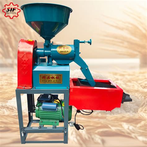 Sif Home Use Rice Mill Machine Rice Huller Mini Rice Milling Machinery China Rice Milling