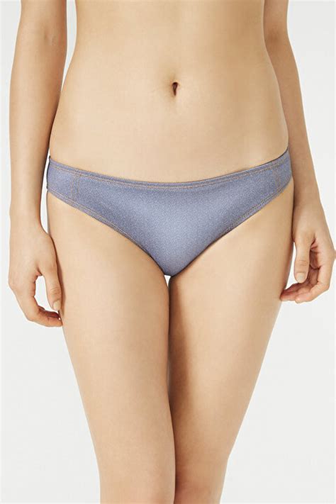 Riders Slip Bikini Altı PLANYGPF IY J Mavi Penti