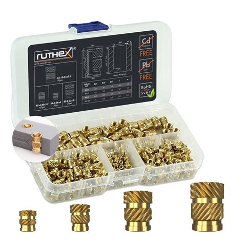 Ruthex Caja De Insertos Roscados Unc Set