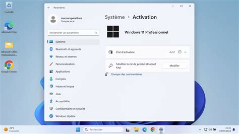 Comment obtenir une clé d activation de Windows 11 Pro a moindre cout à