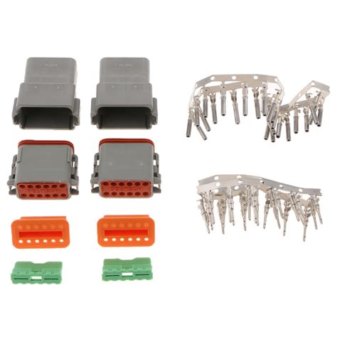 Dt 12 Pin Waterproof Electrical Wire Connector Plu Grandado