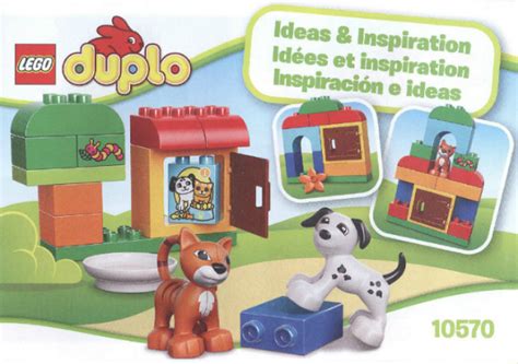 Lego Duplo 10570 Лего Дупло Лучшие друзья: кот и пес - купить в Москве