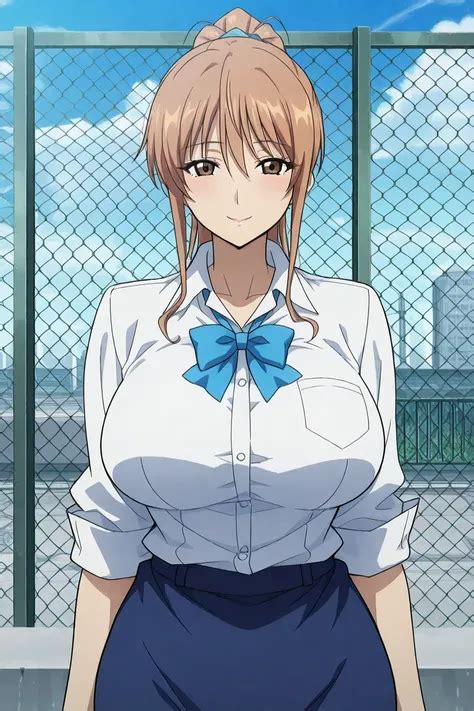 Shirakawa Miwa Kyonyuu Hitozuma Onna Kyoushi Saimin Keitai Appli de Sex Chuudoku SeaArt AIモデル