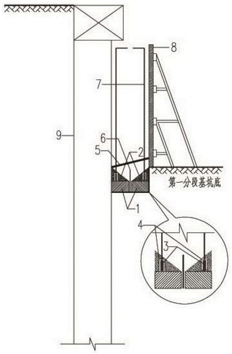 一种地下结构逆作法侧墙水平施工缝的施工方法与流程