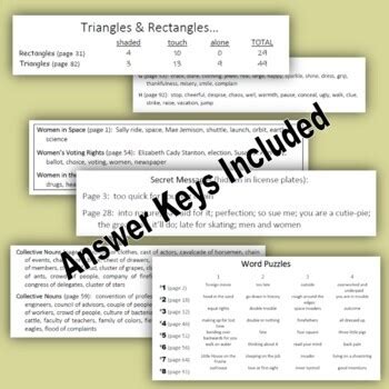 Gifted and Talented Activities - Third Grade by The Gifted Writer