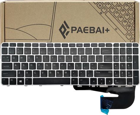 Amazon PAEBAI Teclado Retroiluminado De Repuesto Para Laptop