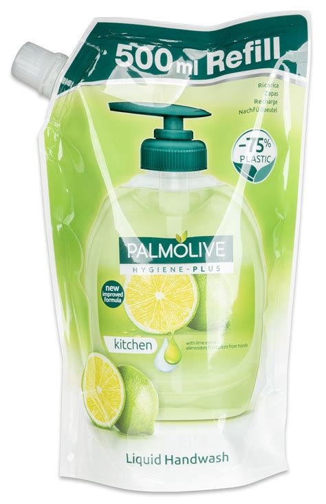 PALMOLIVE mýdlo tekuté Hygiene-plus Kitchen náplň 500 ml 45 Kč