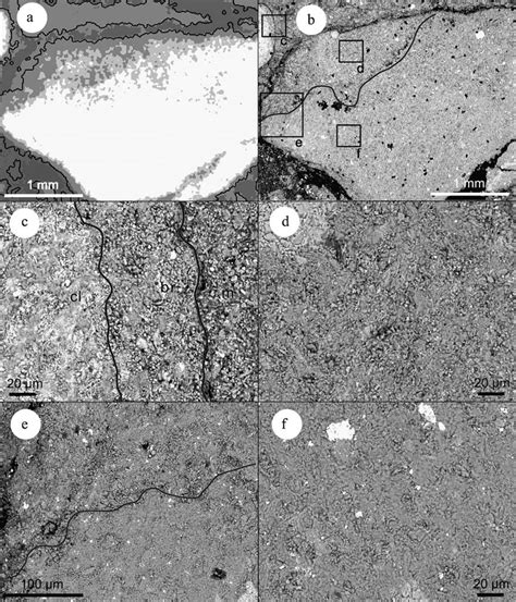 A Visualisation Of Carbonate Cement Dissolution Fronts In A Sandstone