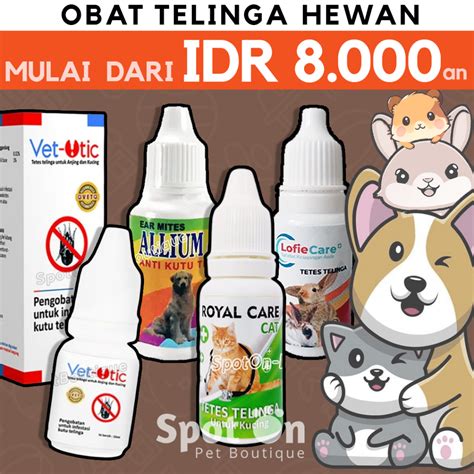 Jual Obat Tetes Infeski Telinga Anti Kutu Kucing Anjing Kelinci KS