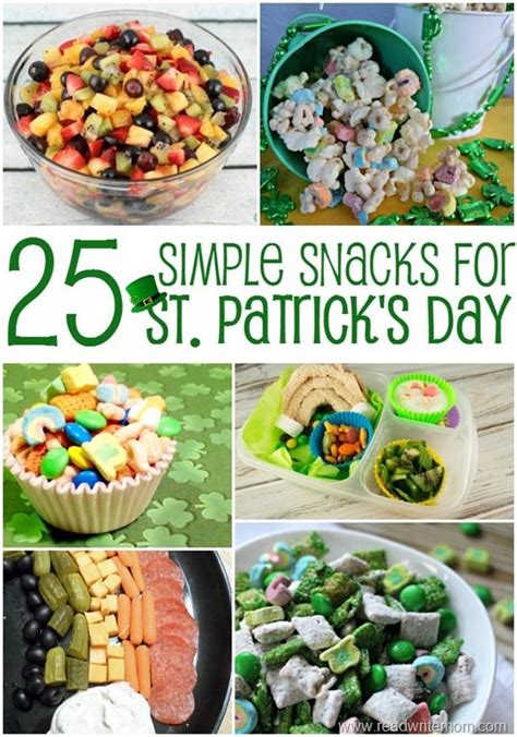 25 Simple Snacks For St Patricks Day Read Write Mom A