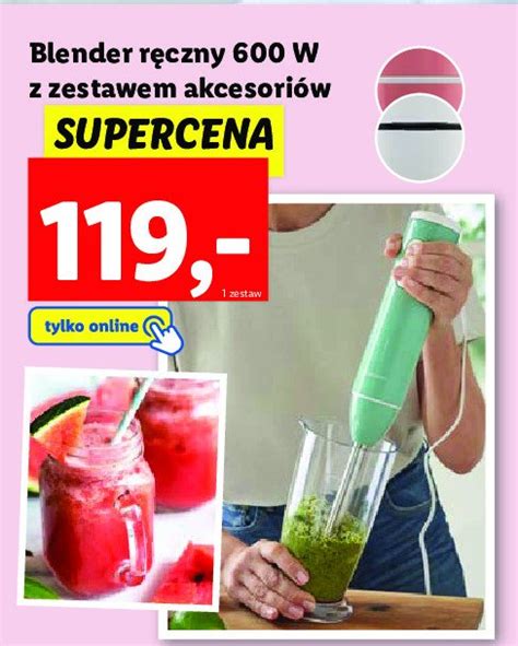 Blender R Czny W Z Akcesoriami Silvercrest Cena Promocje