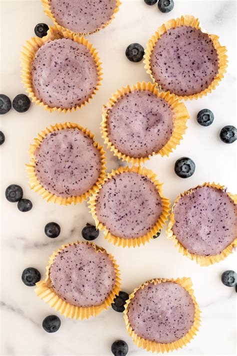 Mini No Bake Blueberry Cheesecakes Once Upon A Pumpkin