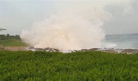 Video Primeros Efectos Del Huracán Matthew En República Dominicana