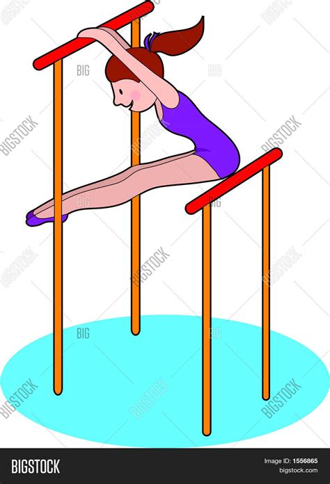 Gymnastics Barsai Vector And Photo Free Trial Bigstock