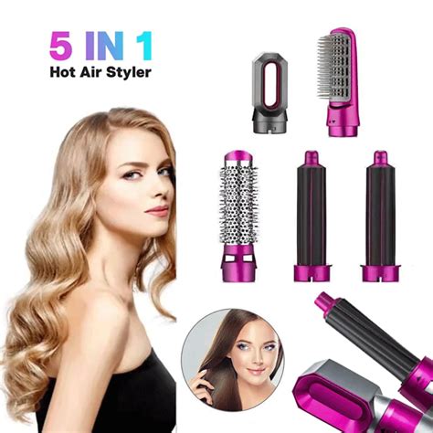 In Hair Dryer Hot Comb Set Wet And Dry Professional Curling Iron Hair Straightener Png