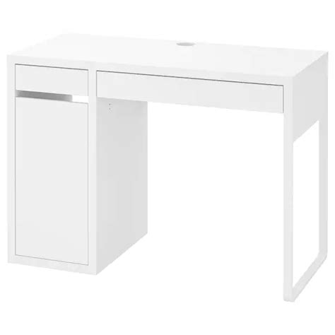 ИКЕА МИККЕ письменный стол 105х50 белый | 12882933854
