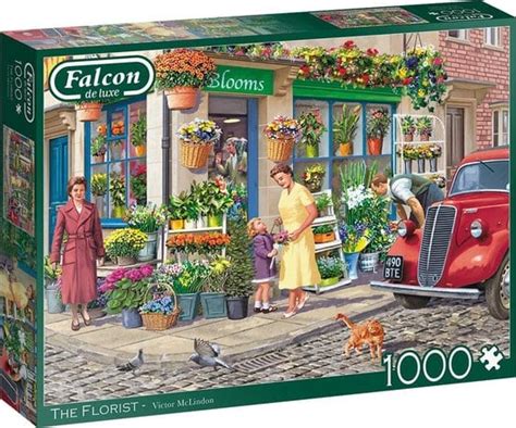 Falcon Legpuzzel The Florist Stukjes De Puzzelgigant Nl