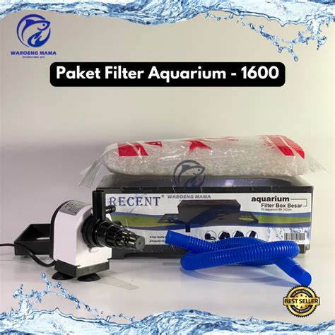 Jual Paket Filter Aquarium Aquascape 1600 Paket Pompa Aquarium 1600