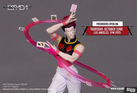 Espada Art Studio Hunter X Hunter Hisoka 16 Scale Resin Statue Sugo