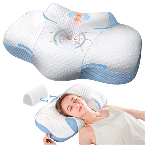 Cervical Memory Foam Pillow Orthopedic Firm Soft Adjustable