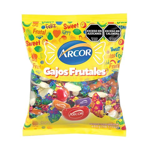 Arcor Gajitos Frutales Caramelos Duros Surtidos G