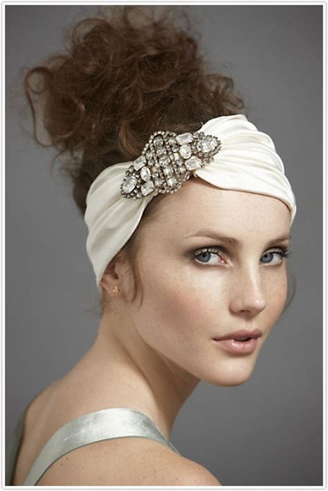 Wedding Fever The Mane Event Hair Adornments Head Wraps Bride