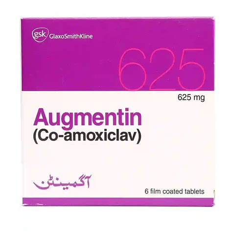 Augmentin 625 Mg Tab Centricpharmacy