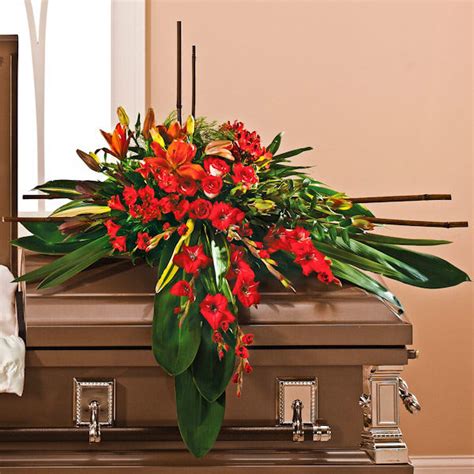 In His Honor Casket Spray Casket Flowers The Sympathy Store