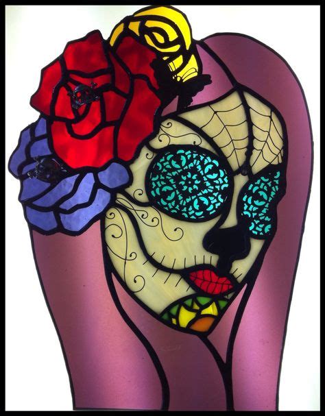 110 Stained Glass Skulls Ideas Stained Glass Glass Stain