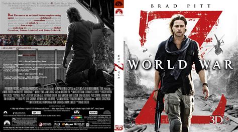 World War Z Movie Blu Ray Custom Covers World War Z Dvd Covers