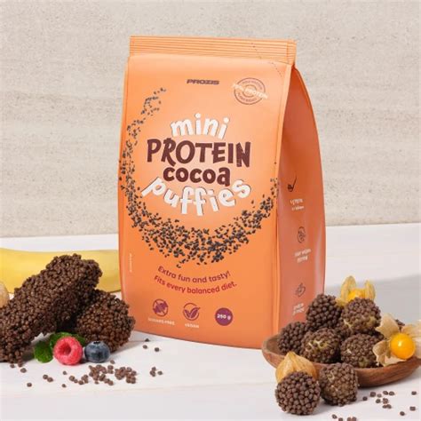 Mini Protein Cocoa Puffies G Colazione E Spuntini Prozis