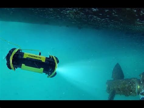 Chasing M Rov Professional Underwater Drone With A K Uhd Camera