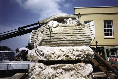 Stone Fountain Noah S Ark Sculpture By Sculptor Jonathan Sells