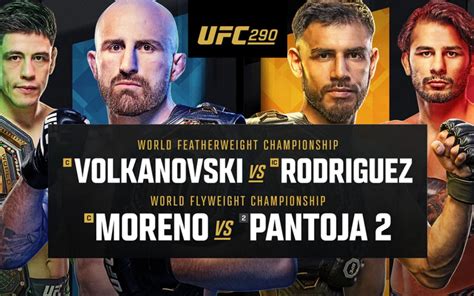 UFC 290 Volkanovski Vs Rodriguez MMA Streams Live How To Watch