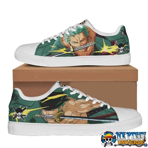 Zoro Skate Shoes One Piece Custom Shoes Official One Piece Merch