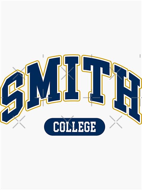 Smith College Sticker For Sale By Jm Arthouse Redbubble