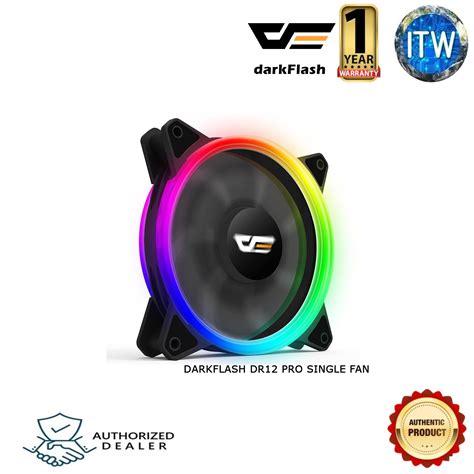 Darkflash Dr Pro Rgb Single Fan Lazada Ph