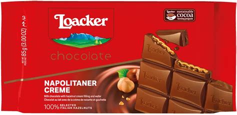 Loacker Cioccolato Specialty Napolitaner Tavolette Di Cioccolato Al