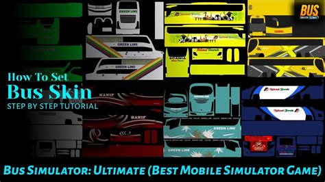 How To Set Bus Skin In Bus Simulator Ultimate Sourav Gaming Youtube