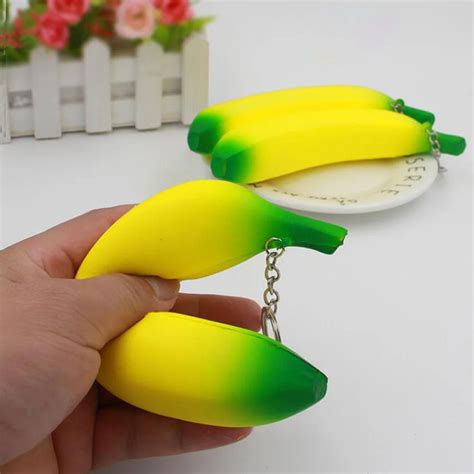 Cute Banana Squishy Super Slow Rising Jumbo Simulation Fruit Soft