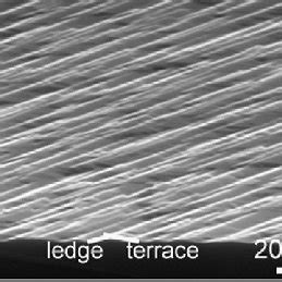 SEM Images Of Si 211 Surface After Nitridation At 1170 1C For A 1