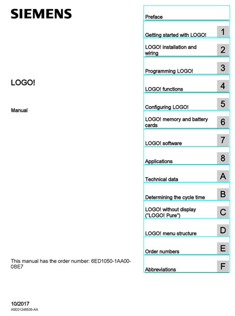 Siemens Logo 8 Wiring Diagram - Circuit Diagram