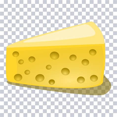 Pedazo De Queso Vector Premium