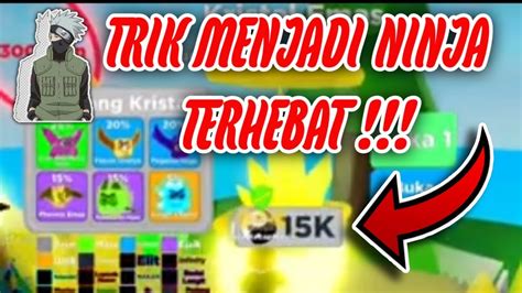 Kita Akan Menjadi Ninja Terhebat Roblox Ninjalegends Youtube